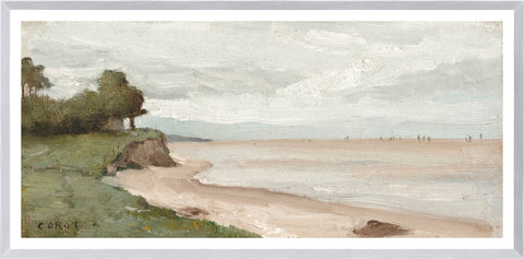 Beach Near Etretat C. 1872