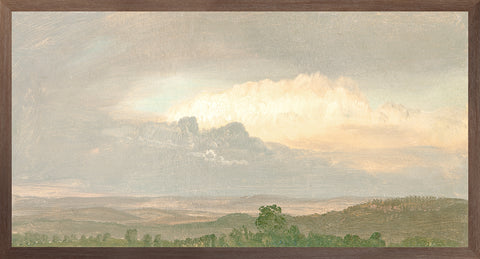 Hudson River School – Clouds Over the Hills C.1865