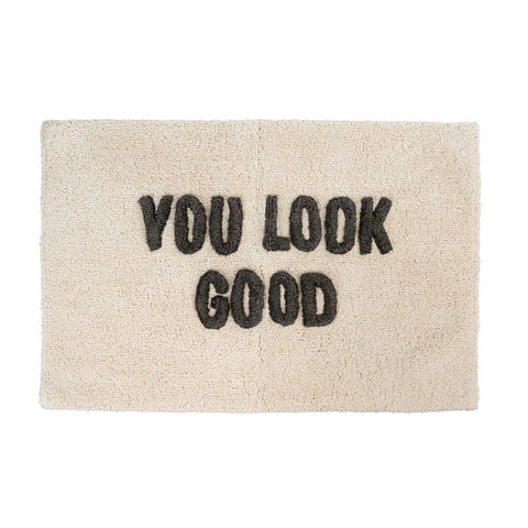 You Look Good bath mat