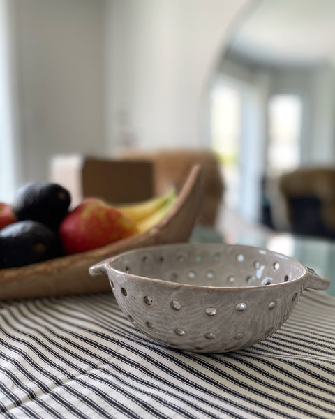 Pottery Berry Bowl