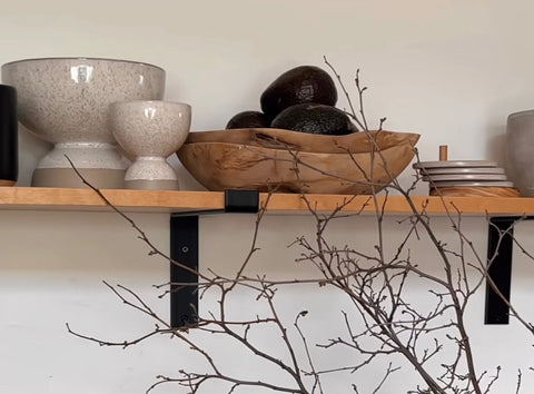 Olive Wood Rustic Bowl