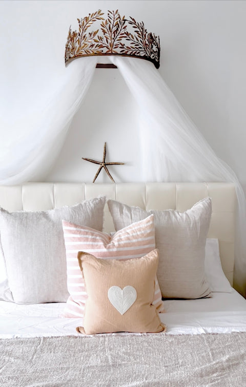 Heart Linen Pillow